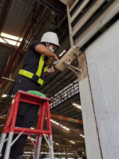 Maintenance CCTV Factory