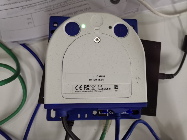 Installation CCTV Mobotix module camera